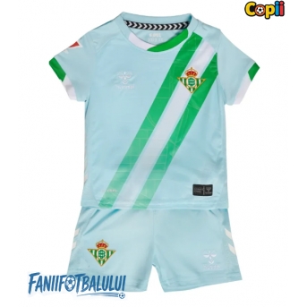 Real Betis Echipament de Fotbal Replică 2025-26 Copii Deplasare (+ Șorturi)